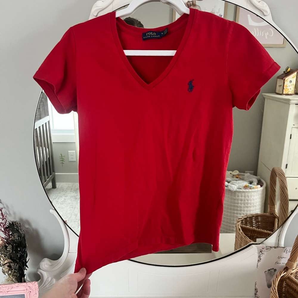 Ralph Lauren v neck shirt